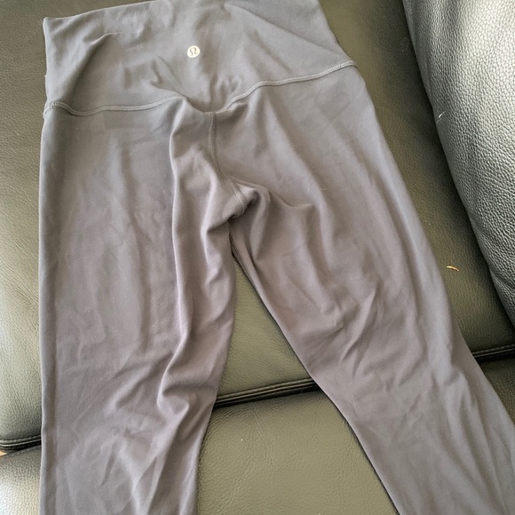 lululemon athletica Pants - Lululemon Align Crop Dark Carbon